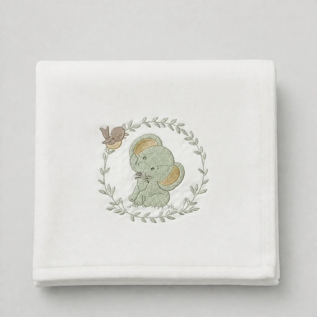 The Signature Embroidered Baby Blanket