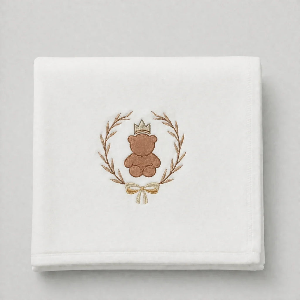 The Signature Embroidered Baby Blanket