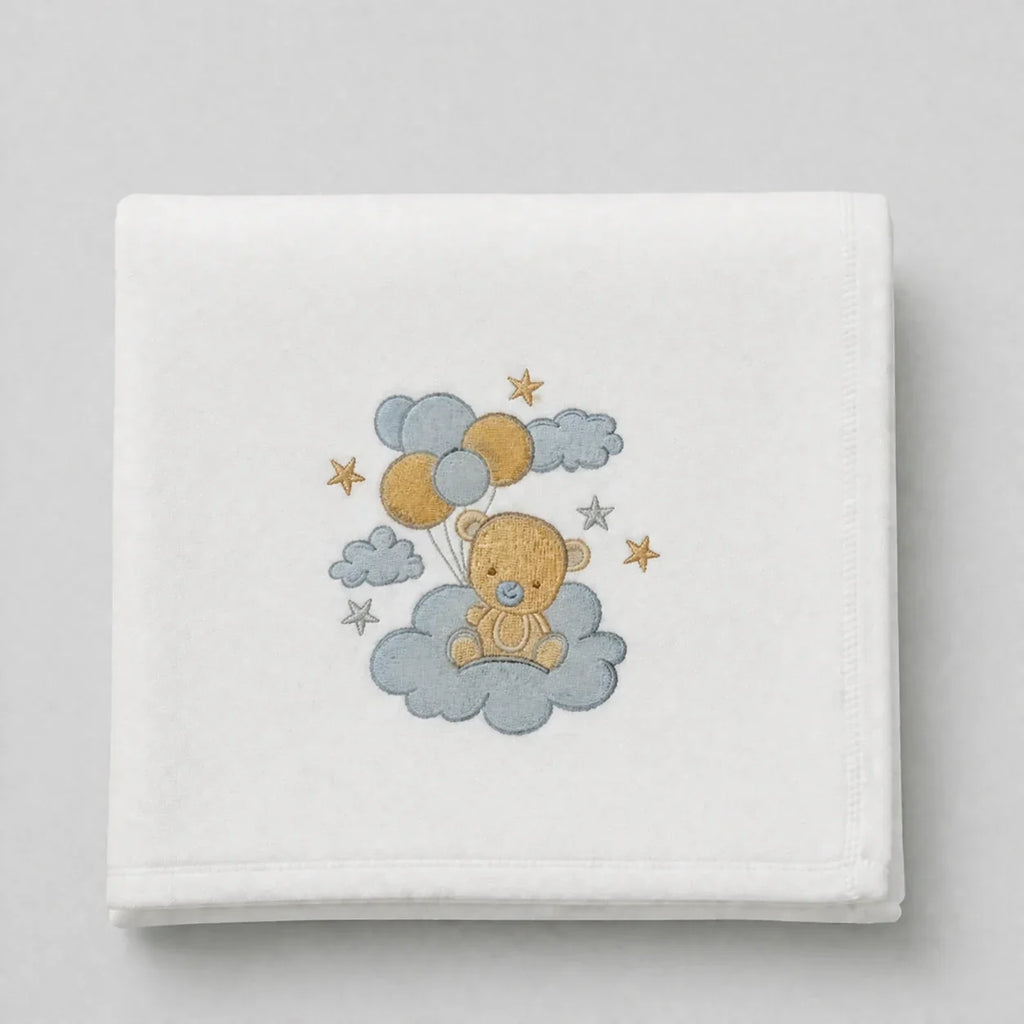 The Signature Embroidered Baby Blanket