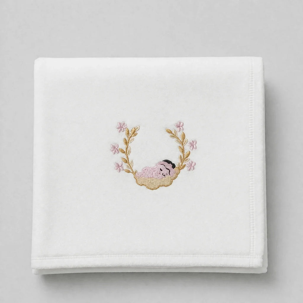 The Signature Embroidered Baby Blanket