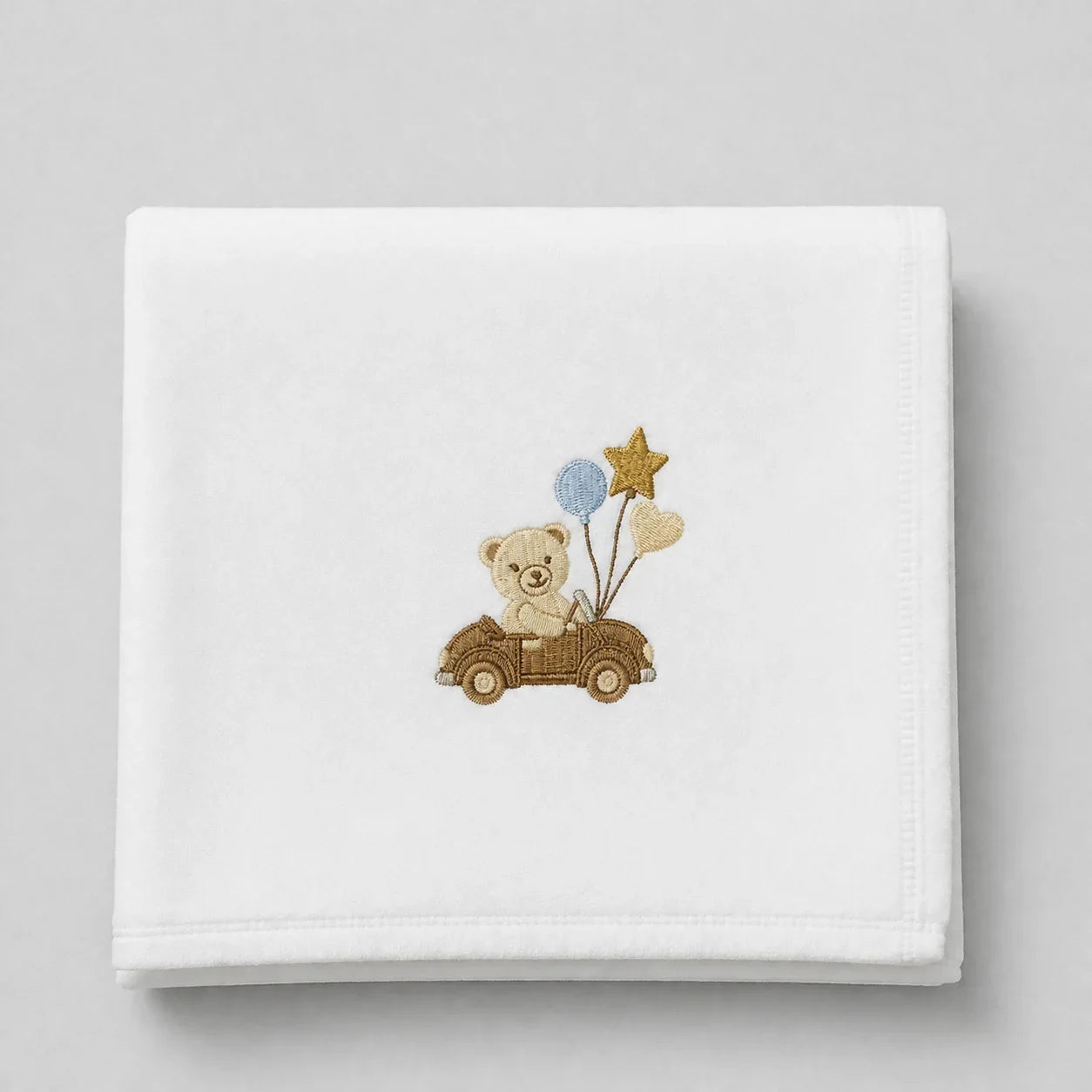 The Signature Embroidered Baby Blanket