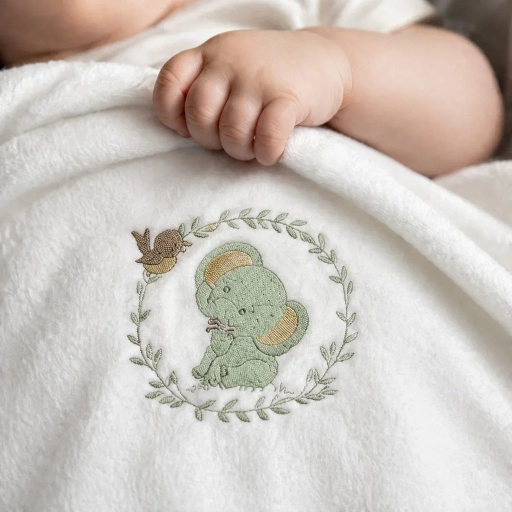 The Signature Embroidered Baby Blanket