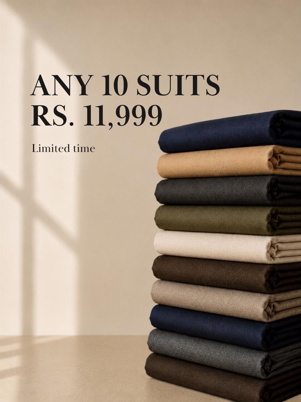 Any 10 Boski Suits | Assorted Bundle