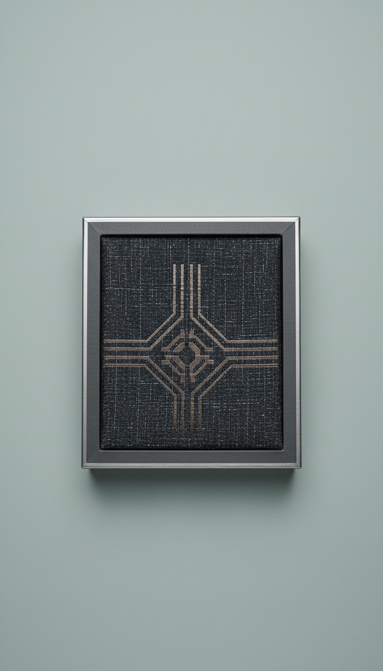 Irish suiting fabric with metallic box