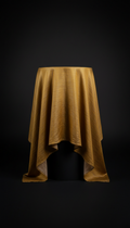 Regal Gold Silk-Cotton Blend Fabric