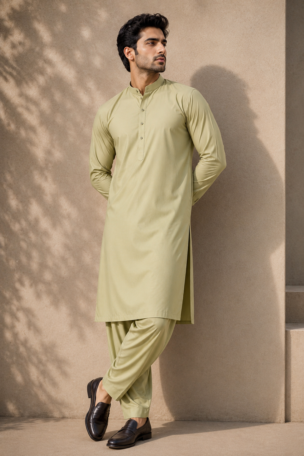 OLIVE Boski Unstitched Suit for Men