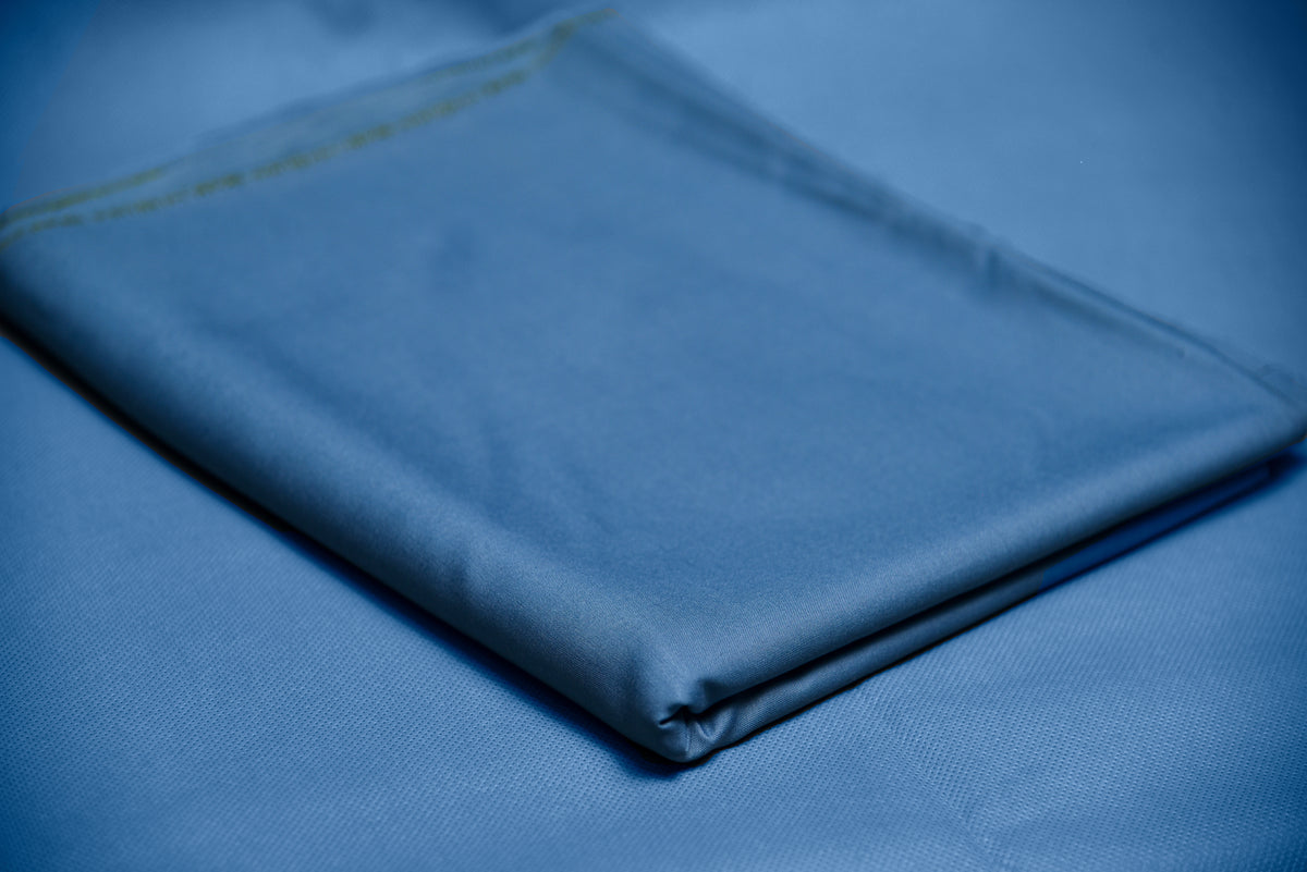 ROYAL BLUE Boski Unstitched Suit for Men