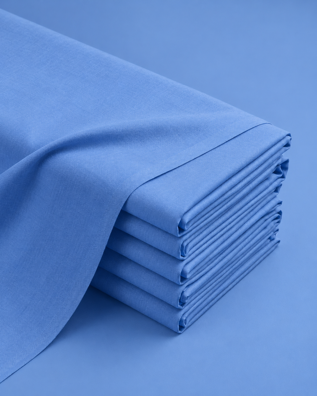 SKY BLUE Four Season Wash and Wear Unstitched Suit for Men